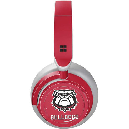 University of Georgia Bulldogs Logo Surface Headphones Skin